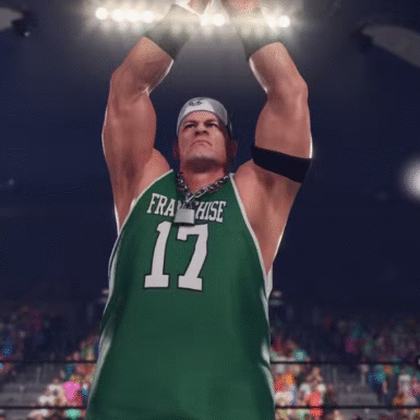 WWE 2K25 John Cena Farewell Tour DLC cover art