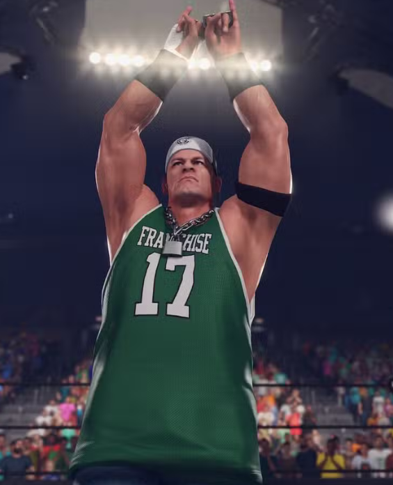 WWE 2K25 John Cena Farewell Tour DLC cover art