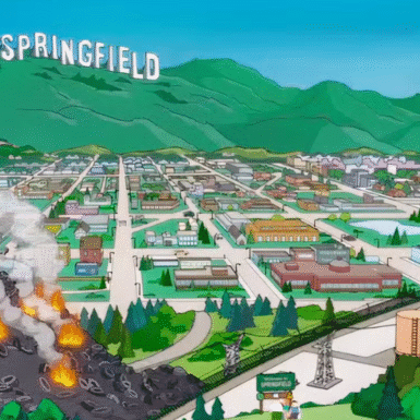 Fortinite Leak Springfield Map From Simpsons