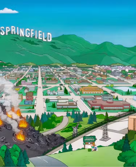 Fortinite Leak Springfield Map From Simpsons