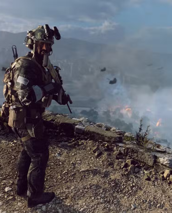 Battlefield 6 promotional artwork showing intense combat scene