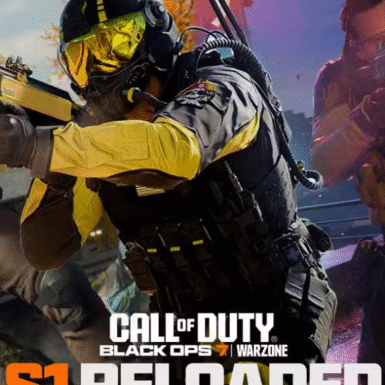 Black Ops 7 Season 1 Reloaded update with massive file size warning.