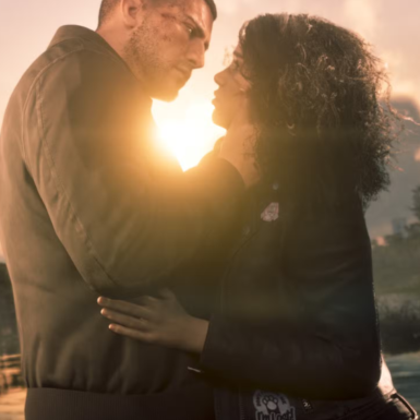 GTA 6 protagonists Jason Duval and Lucia Caminos in official artwork